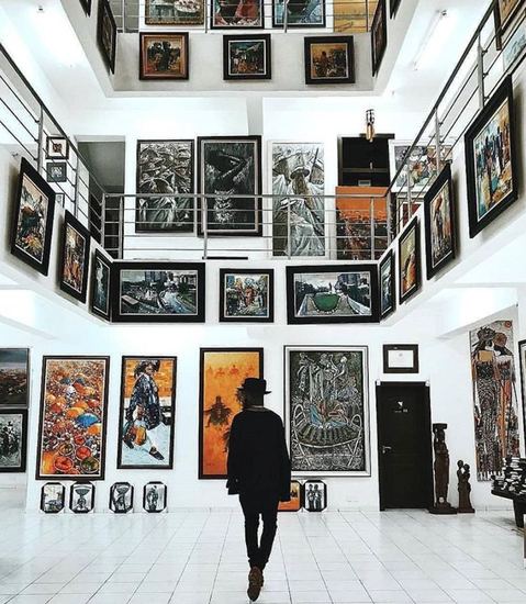 Nike Art Gallery interior