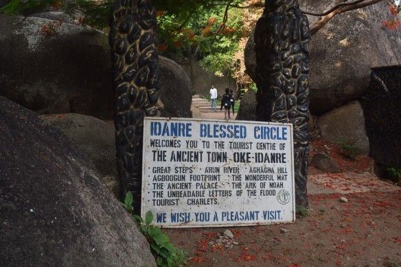 Idanre Hills sign