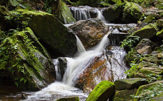 Erin-Ijesha Waterfall cascades